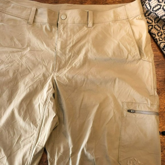 LL Bean No Fly Zone Insect Repellent Pants 40x29 Cargo Lightweight - Picture 5 of 9
